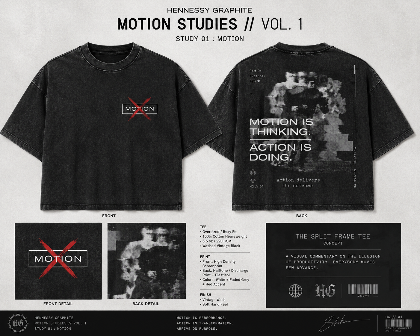 HENNESSY GRAPHITE

MOTION STUDIES // 01

BOOKY BEHAVIOR
