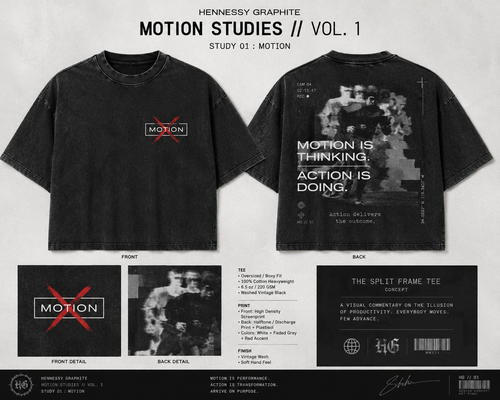 HENNESSY GRAPHITE

MOTION STUDIES // 01

BOOKY BEHAVIOR